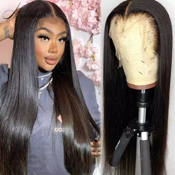 Undetectable Dream Swiss Lace Silky Straight HD Lace Front Wigs Virgin Brazilian Hair Wigs ISEE101