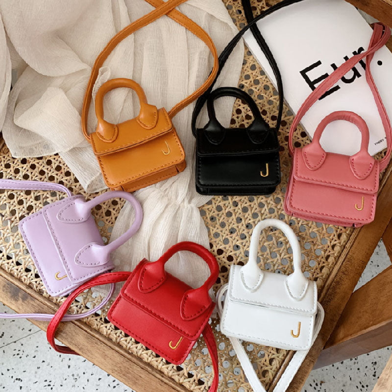 Girls Fashion Mini Small Square Bag Western-style Coin Messenger Bag L207