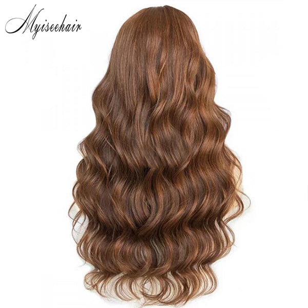 Myiseehair Undetectable HD Lace Virgin Hair Body Wave Hair Style #4 Color 360 Lace Wigs ISEE81