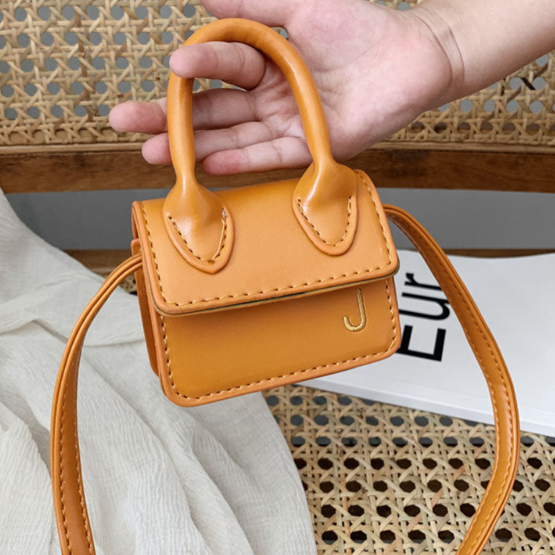 Girls Fashion Mini Small Square Bag Western-style Coin Messenger Bag L207