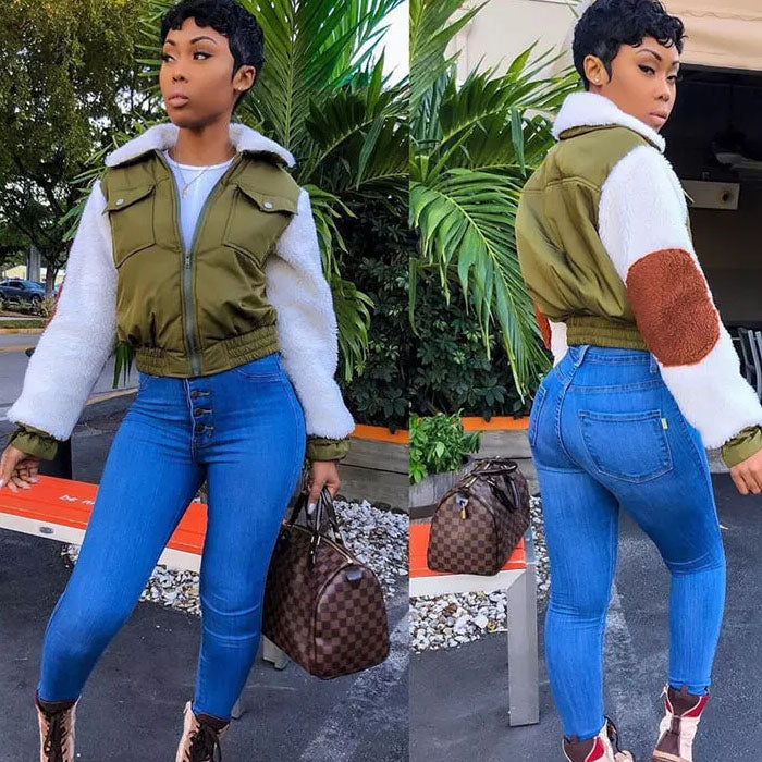 Wholesale Fashion coat for women Size L79