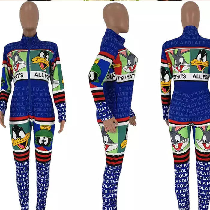 Printed slim fit Jumpsuit size L114