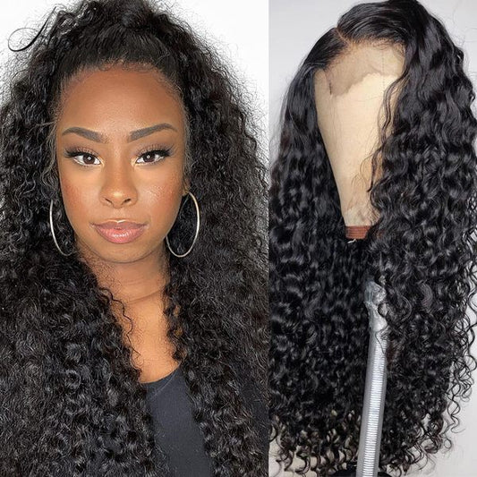 MYISEEHAIR SUMMER TRENDS CURLY VIRGIN HUMAN HAIR 360 LACE WIG WITH BABY HAIR ISEE18